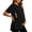 Black, variant on Maternity Shirts Tee Cotton Side Ruched Ladies Fashion Solid Color Short Sleeve Zipper Breastfeed Pregnant Woman Breathable Casual Top Wine 4X