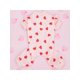 thumbnail image 1 of Valentine's Day Heart Print Flowy Romper With Four Legs, 1 of 5
