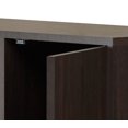 thumbnail image 7 of Wine Bar Cabinet with 2 Door, Home Coffee Cabinet with Stemware Rack, Kitchen Buffet Sideboard with Storage Shelf  for Living Room, Dining Room, Espresso, 7 of 7