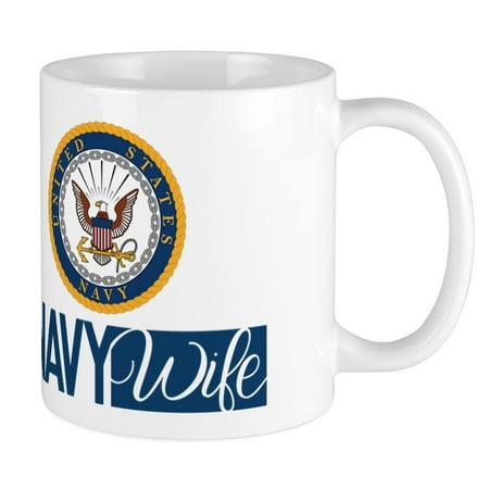 

CafePress - #Navywife Mug - Ceramic Coffee Tea Novelty Mug Cup 11 oz