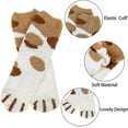 thumbnail image 3 of Cat Claws Ladies Winter Warm Soft Fluffy Bed Sock Lounge Slipper Floor Sock, 3 of 5
