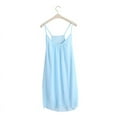 thumbnail image 3 of Summer Sexy Women Beach Chiffon Sleeveless Party Dress Casual Mini SunDress, 3 of 19