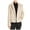 beige, variant on Theory Womens Luxe Faux Fur Jacket, Beige, Small