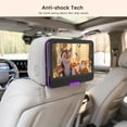 thumbnail image 5 of BOIFUN 12.5" Portable DVD Player with 10.5" Swivel HD Screen for Car and Kids, 5h Rechargeable Battery, Support Multiple Disc Formats/Sync TV,2Pack, 5 of 12