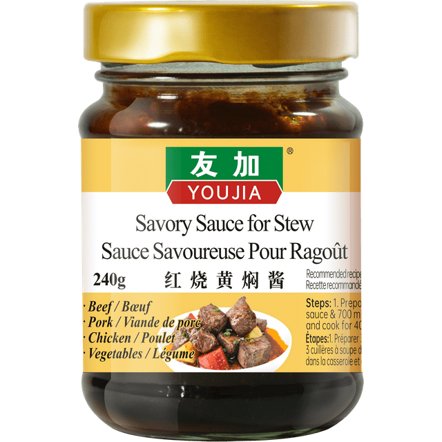 Youjia Sauce savoureuse pour ragoût 240G