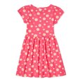 thumbnail image 3 of Miss Pink Girls Short Sleeve Fit and Flare Play Dress, Sizes 4-12, 3 of 3