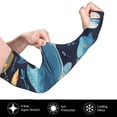 thumbnail image 2 of Balery Playful Whales Underwater Scene Mangas Refrescantes para Brazos para Hombre y Mujer – Transpirables y Absorbentes de Humedad para Mujeres, Hombres y Niños, 2 of 7