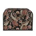 thumbnail image 2 of Balery Paisley6 Pattern Oven Cover Kitchen Bread Machine Protector, 4 Slice Toaster Cover for Home, Anti Dust Fingerprint Coaster Cover, 2 of 7