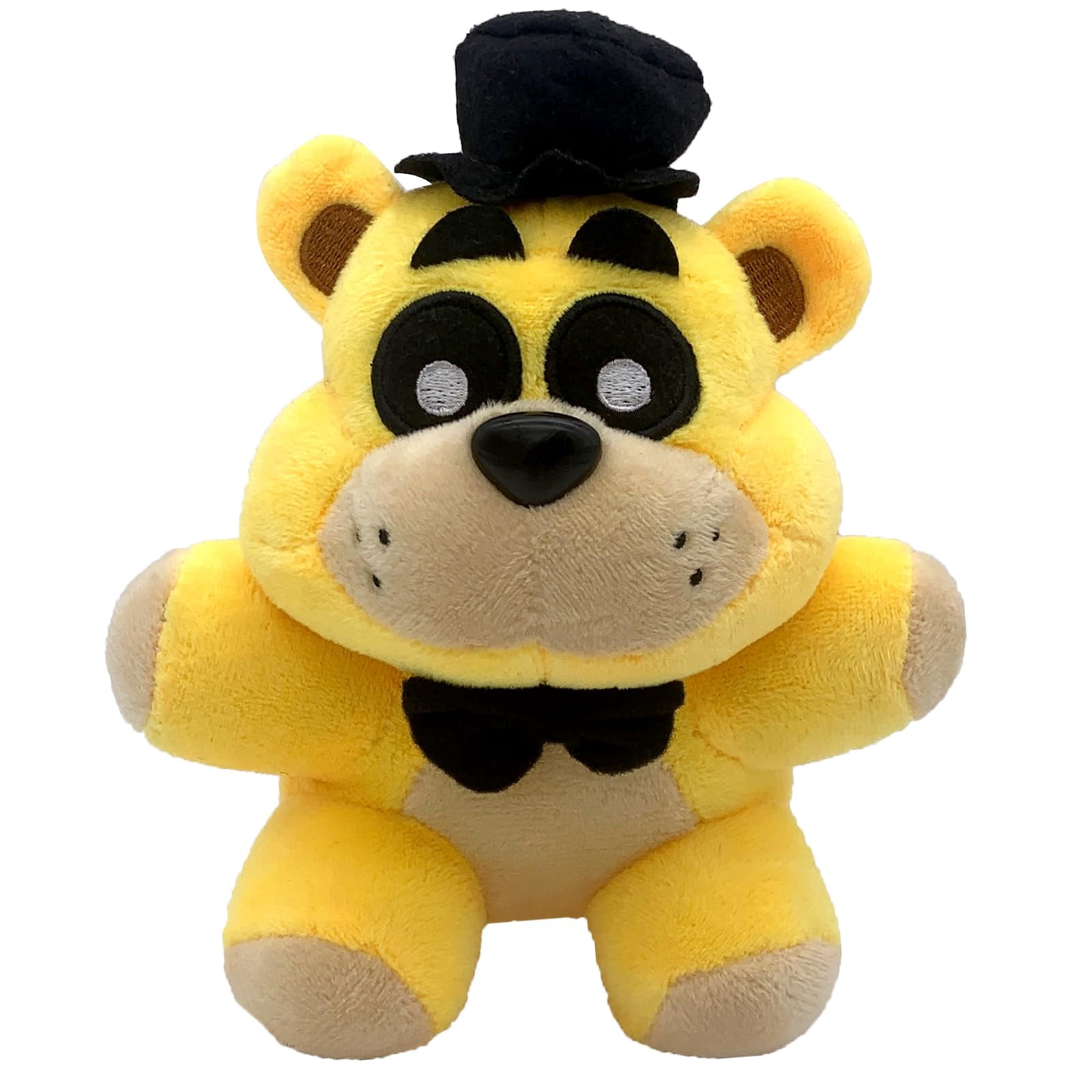 Golden Freddy Plush Toy 8 Inch,FNAF Plushies Doll,for Boy Girl Christmas Halloween Birthday Gift