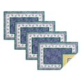 thumbnail image 1 of Leaf and Check - Mantel Individual Reversible, diseño de Hojas y Cuadros, Placemats (Set of 4), Multicolor, 14"x20", 1, 1 of 7