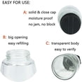 thumbnail image 3 of Paquete de salero y pimentero, soportes para condimentos a prueba de humedad de 150ML, botella de condimento con diseño de doble apertura, 3 of 7