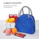 thumbnail image 5 of Fotbe Blue Glitter Bolsa de Almuerzo con Estampado, Lonchera Aislada, Contenedor de Comida Reutilizable Tipo Cooler a Prueba de Fugas, 5 of 6