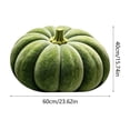 thumbnail image 3 of Fall Pumpkin Shaped Bath Mat,Fluffy Absorbent Diatomaceous Earth Doormat,Thanksgiving Non Slip Stain Resistant Rug for Bathroom Bedroom Entryway Harvest Home Decor,15.74x23.62", 3 of 6