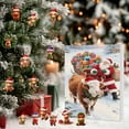 thumbnail image 3 of Highland Cow Advent Calendar 2025 - Highland Cow Ornaments Advent Calendar 2025,Highland Cow Christmas Decorations,Western Cowboy Highland Cow Cattle Hanging Ornaments Wooden for Xmas Tree Home Decor, 3 of 4