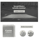 thumbnail image 3 of Piso Para Gimnasio Tapete Pesas Uso Rudo Gym 6 Piezas Xtellar gris, 3 of 4