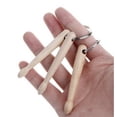 thumbnail image 5 of Mini Drum Sticks Keychain Wood Drumsticks Percussion Key Ring Fashion Accessorie, 5 of 5
