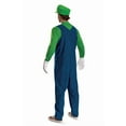 thumbnail image 3 of Disguise DG164559STD Men Adults Elevated Super Mario Bros Luigi Costume - Large-Extra Large 42-46, 3 of 4