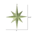 thumbnail image 2 of Vickerman M167573 15.75 Po. Lime Pailleté Bethlehem Star Ornament, 2 of 2