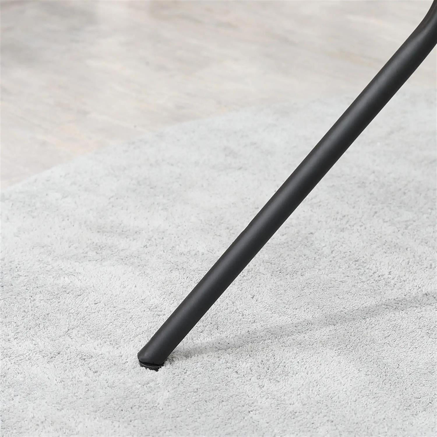 Demi Bonn 35" Outdoor Bistro Tables with French Cafe Style Round Fast Drying Metal Mesh Tabletop for Backyard, Lawn, Balcony, Porch, Black