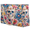 Multicolour 3, variant on Boho Moon and Sun Tote Beach Bag for Women Ladies Large Zipper Beach Bags Bohemian Galaxy Waterproof Sandproof Sports Gym Swim Pool Travel Bag