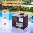 thumbnail image 6 of Brefac 5 PCS Patio Furniture Set with 6 Angle Adjustable Backrest for Patio or Pool,Blue, 6 of 12