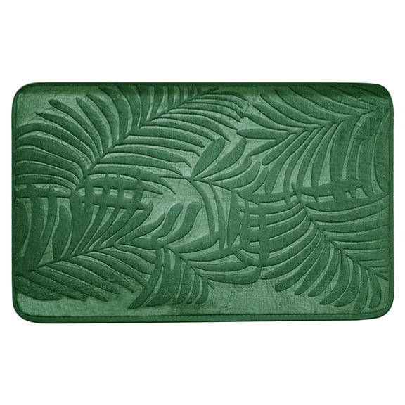 Pebbuoy Waterproof Doormat Indoor Outdoor Floor Mat Super Soft Wear Resistant Moisture-absorbing Non Slip Easy Clean Patio Entrance Mat