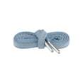 thumbnail image 3 of INSPIRE CHIC Cotton Blend Denim Flat Shoelace, 0.31'' Width Shoe Laces for Sneakers Dusty Blue 70CM/27.56", 3 of 3