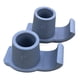thumbnail image 1 of 2 piezas de deslizadores de esquí para caminar, accesorio de ayuda para la movilidad para personas mayores, universales para caminar Agujero Gris 25mm, 1 of 9