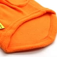 thumbnail image 4 of TELOLY Dog Clothes,No Restriction Dog Jacket,Comfortable and Soft Prevents Overheating Dog Sweatshirt,Orange,Xs, 4 of 4