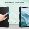 thumbnail image 6 of Fintie Folio Case for iPad Pro 13-inch (M4) 2024, Multi-Angle Viewing Protective Stand Cover with Pencil Holder & Pocket, Auto Sleep/Wake, blossom, 6 of 11