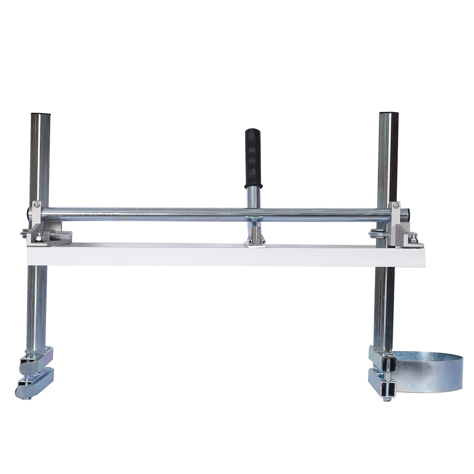 , chainsaw mill Portable Chain Saw Mill Aluminum Steel Planking Lumber,Planking Milling Bar Size 14-24", Silver ,Aluminium ,