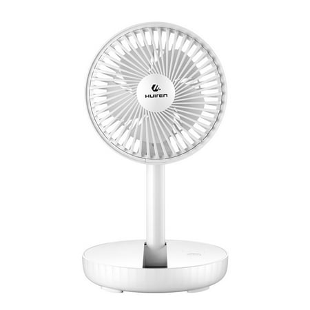 

Kohagoki Portable USB Rechargeable Fan Office Household Foldable Telescopic Fan Low Noise High Battery Life Standby Mini Electric Fan