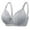 Grey, variant on Wdgfv Women's Push Up Bra Lightly Lined Demi Bra Underwire All Over Lace Bra Comfortable Full Coverage Bralette Red 38
