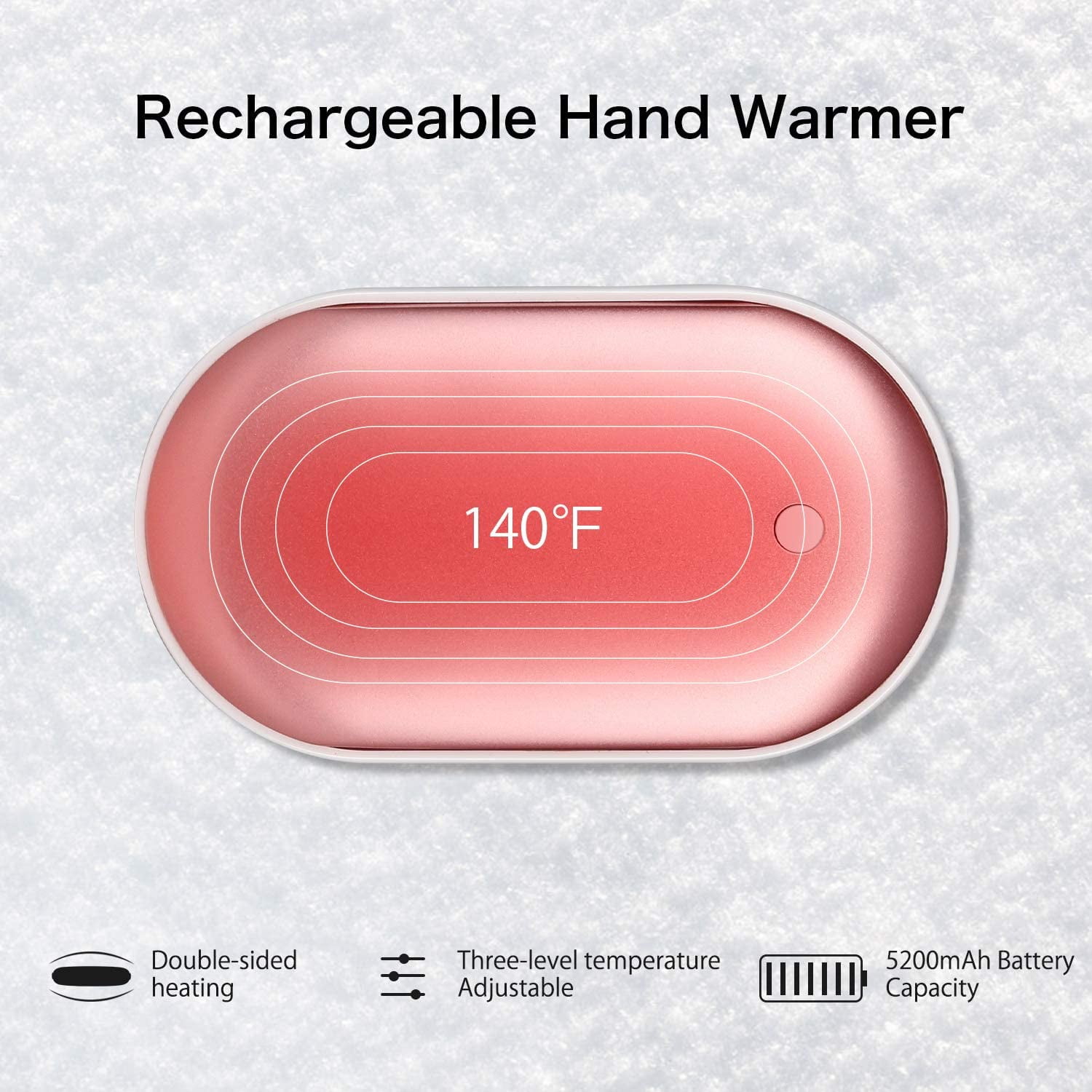 Chauffe Ain Rechargeable - 10000 Ah Agnétique 2 En 1 électrique