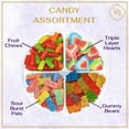 thumbnail image 2 of Purple Plum Happy Birthday Candy Platter Bulk Candy Variety Pack, 4 Flavors, 2 of 8