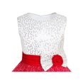 thumbnail image 4 of Robe Fille Paillettes Sequins Mariage Demoiselle d'Honneur Concours 12 Ans, 4 of 5