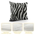 thumbnail image 4 of Modern Abstract Art Stripes Throw Pillow Covers Black and White Vintage Animal Decorative Pillow Covers Zebra Tiger Cushion Cases Home Decor for Sofa Bed, 4 of 5