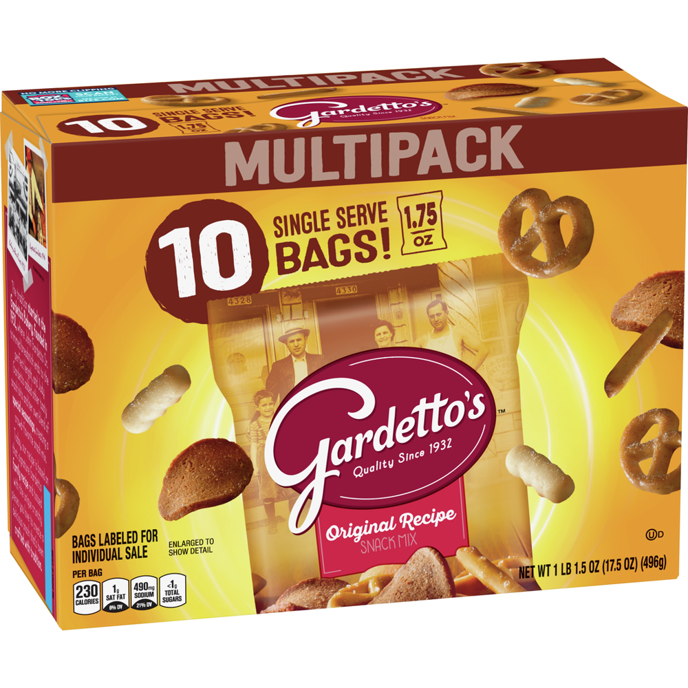 Gardettos Original Recipe Snack Mix Multipack, 17.5 oz