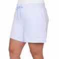 thumbnail image 3 of Champion French Terry Sueded Drawcord Shorts, Women's (Ciel Blue, XXL), 3 of 3