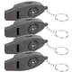 thumbnail image 1 of Silbato De Emergencia 4 En 1, Multiherramienta De Supervivencia Portátil Con Brújula, Termómetro, Lupa Para Exteriores, Senderismo, Camping, Pesca, 4 Uds., 1 of 8
