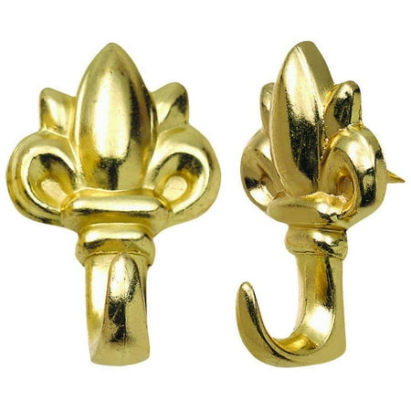 Upc 049223535142 Ook 53514 Fleur De Lys Push Pins Brass 2 Pack