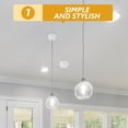 thumbnail image 4 of BRIGHTFUFU Light Fixture Cover Plate for Pendant Light Copper White Modern Ceiling 1Pack, 4 of 8