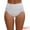 White, variant on Unique Bargains Women's High Waist Tummy Slimming Elastic Waistband Briefs S White