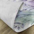 thumbnail image 4 of Ambesonne Lavender Place Mats Set of 4, Dreamy Art Purplish Leaves, Standard Size, Pale Ceil Blue Pale Green, 4 of 5