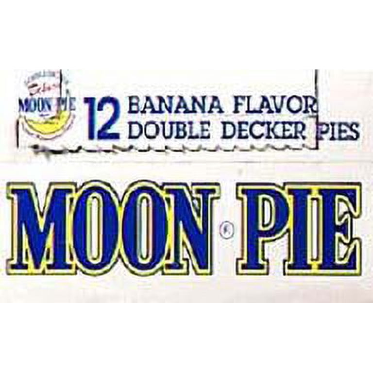 Moon Pie Chocolate Snack Pack, Double Decker Banana Marshmallow Sandwiches,  2.75 Oz., 12 Count - Walmart.com