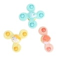 thumbnail image 4 of Suction Cup Rotating Toy, Baby Bath Rotating Toys 3PCS Cartoon Animals  for Sensory Motor Training, 4 of 7