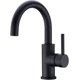 thumbnail image 1 of BRILLAR Grifo de baño giratorio 360 negro mate - Caño alto para baño o cocina pequeña, 1 of 5