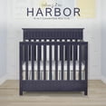 thumbnail image 4 of Dream On Me Harbor 4-in-1 Convertible Mini Crib in Navy, Greenguard Gold Certified, 4 of 13