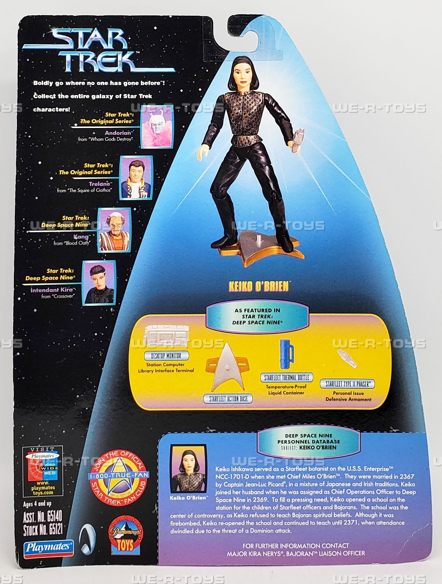 Star Trek Deep Space Nine Keiko O'Brien Warp Factor Series 4