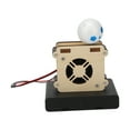 thumbnail image 3 of Wooden Suspension Floating Ball Electric Blowing Floating Ball Toy DIY Motor Skill Training Toy, 3 of 15